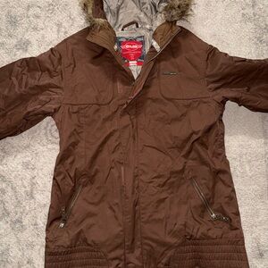 Brown Ski & Snow Jacket for Women